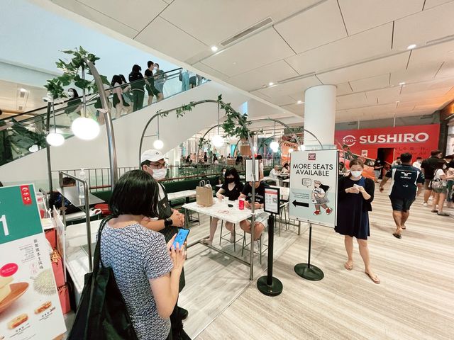 Coffee and toast fix at Jewel Changi