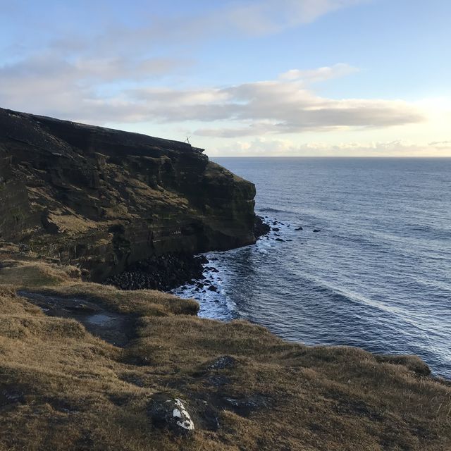 chasing waterfalls in Iceland