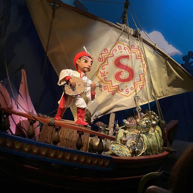 シンドバッドと航海の旅に出るアトラクション