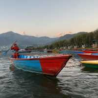 Phewa Lake in Pokhara city