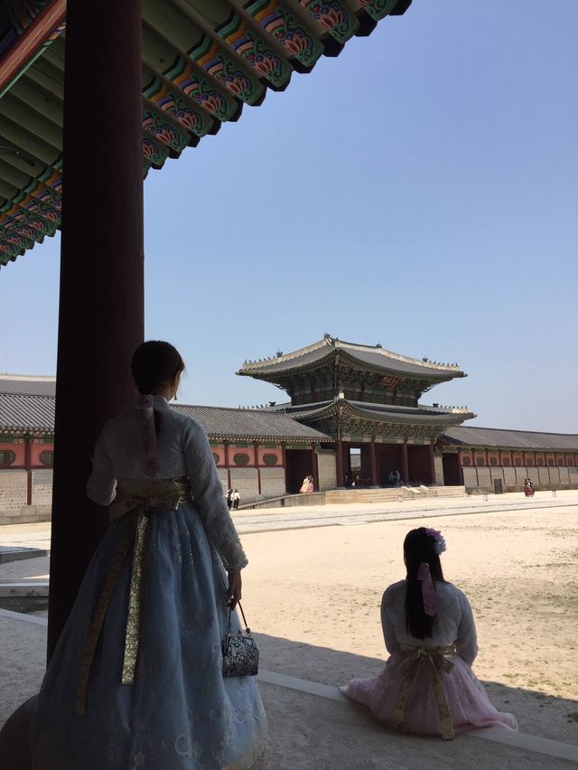 韓國景福宮 ｜ 韓服體驗 ｜ 一齊穿越時空