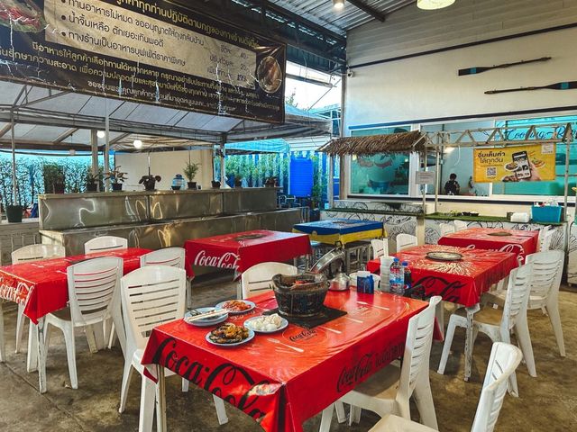 บุฟเฟ่หมูกะทะ "จันท์ทะเล" ตัวเมืองจันทบุรี 
