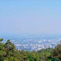 ลานกลางเต็นท์ดอยปุย