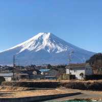 河口湖火車🚞站富士山🗻零死角