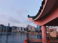 海心亭睇日落