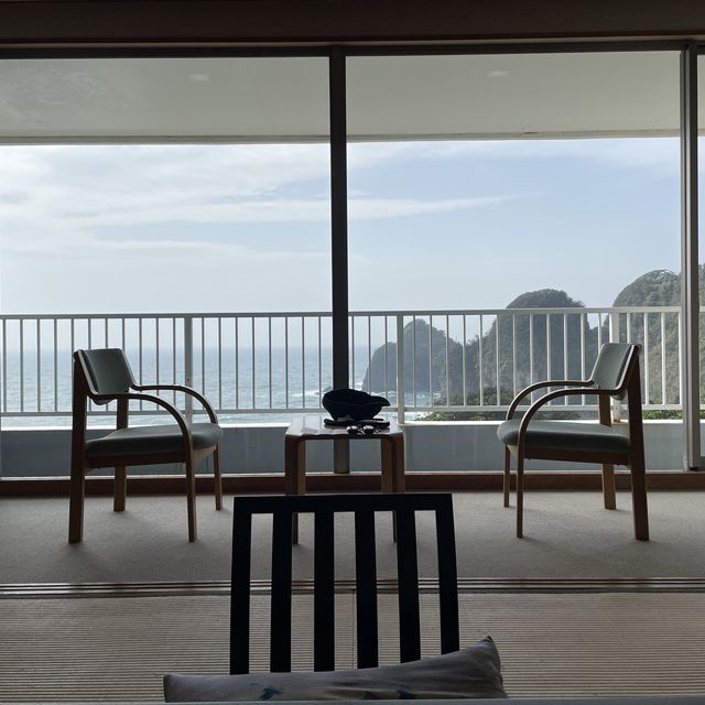 部屋から見る景色は絶景