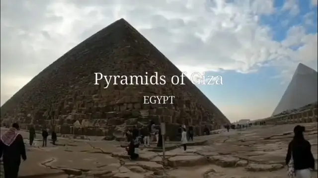 이집트 피라미드(Pyramids of Giza) 영상을 찍어 보았습니다.