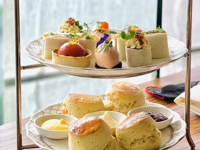 靚靚拍卡💡😎Grand Hyatt 香港君悅💁🏻‍♂️💡TIFFIN Afternoon Tea Set