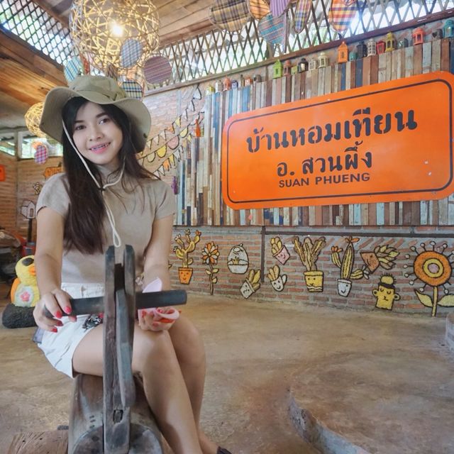บ้านหอมเทียน อ.สวนผึ้ง จ.ราชบุรี