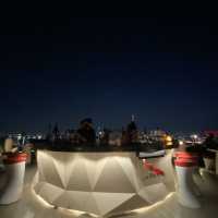 Special drinking time at rooftop 