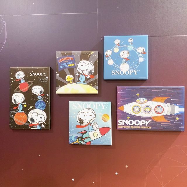 帶我去月球👩🏻‍🚀🚀💯🧡太空漫步到「史努比宇宙探險展」