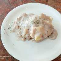 Great outdoors and country biscuits gravy 