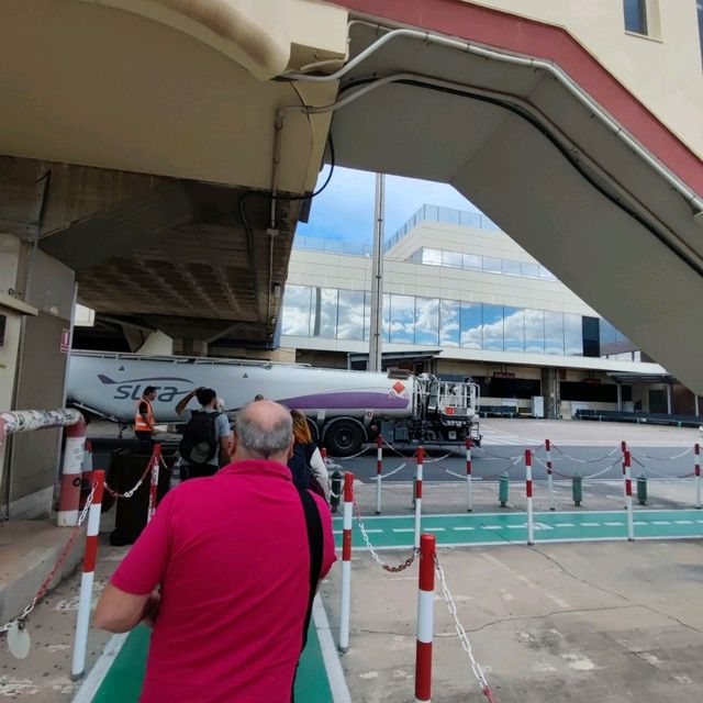 Arrival in Valencia Airport