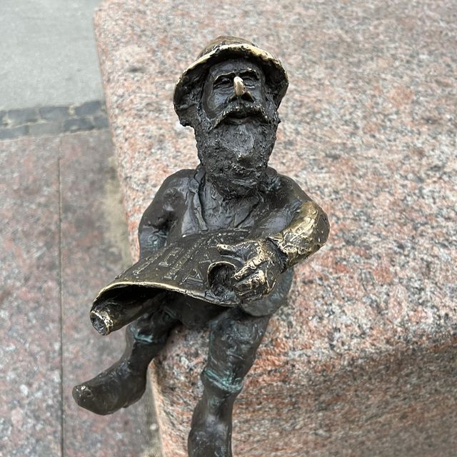 在波蘭Wrocław尋找小矮人