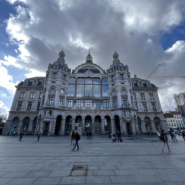 Beautiful Antwerp Central Station