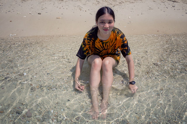 เกาะขาม | สัตหีบ น้ำทะเลใสหาดทรายนุ่ม