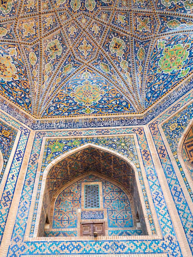 Samarkand, the magnificent city shining on the ancient Silk Road.