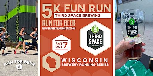 5k Beer Run x Third Space Brewing | 2023 WI Brewery Running Series (Milwaukee) | Third Space Brewing