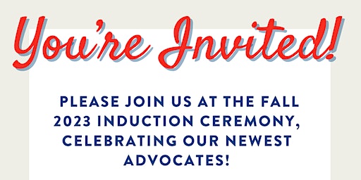 Induction Ceremony | Amherst Juvenile and Domestic Relations Court