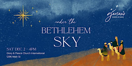 Under the Bethlehem Sky - Genesis Christmas Show 2023 | Glory & Peace Church International