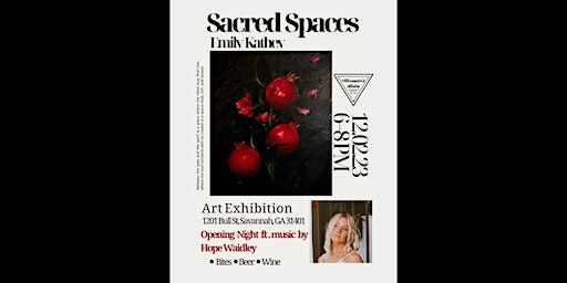 Art Exhibition: Sacred Spaces | Alexander’s Bistro