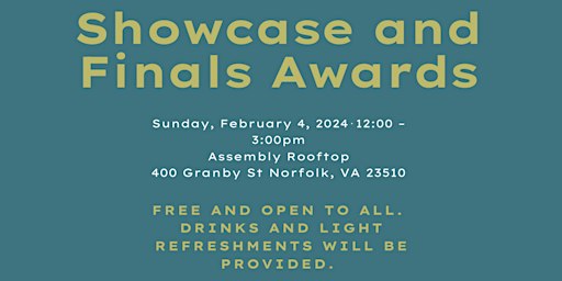 Showcase and Finals Awards | Assembly Rooftop