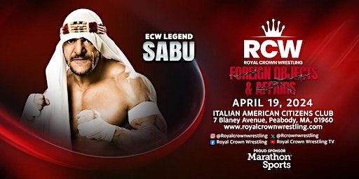 Foreign Objects & Affairs x Sabu | Italian American Citizens Club