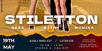 STILETTON - Reggaeton in heels dance workshop | CB4 3JP