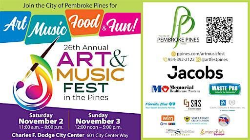 26th Annual Art & Music Fest in the Pines | Charles F. Dodge City Center