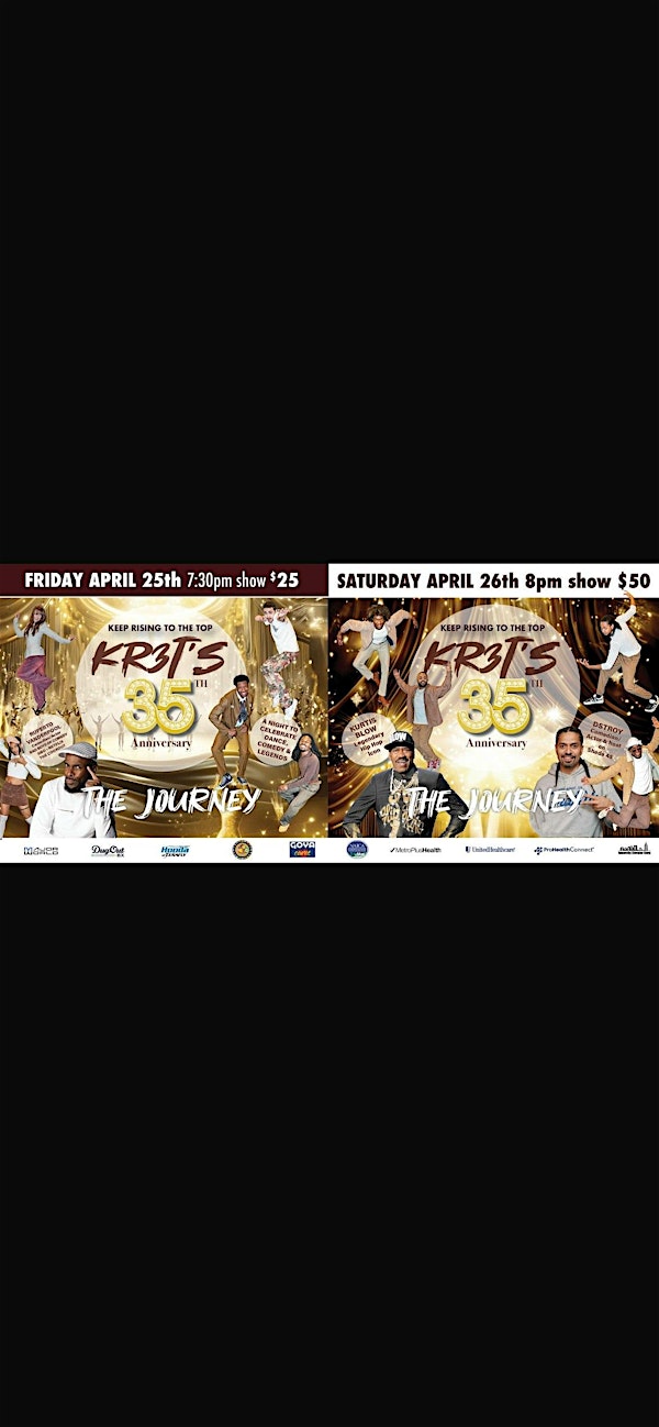 KR3TS 35th Anniversary Show “The Journey” | Hostos Center for the Arts & Culture