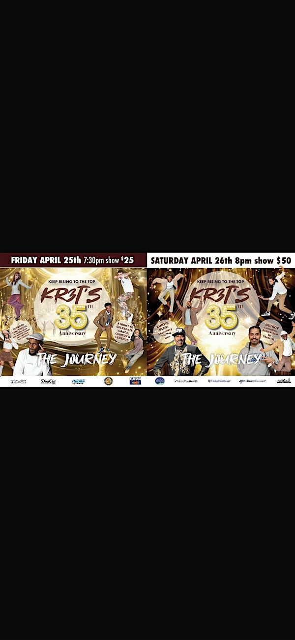 KR3TS 35th Anniversary Show “The Journey” | Hostos Center for the Arts & Culture