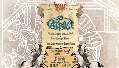 SBAMFEST 2025 | GLI ATROCI + SCREAMIN' DEMONS + GUESTS | LIVE @ EL BARRIO | El Barrio