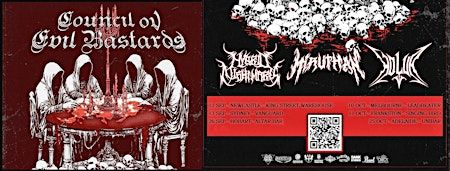 COUNCIL OF EVIL BASTARDS w/ HYBRID NIGHTMARES. MIRUTHAN + HOLUR. ALL AGES | Singing Bird Studio