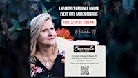 Walpole, MA - Medium and Dinner Event with Lauren Robbins, Seen on TV | The Spiritual Path with Lauren Robbins LLC
