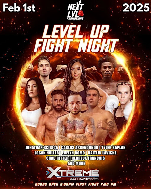LEVEL UP FIGHT NIGHT | 5300 Powerline Rd