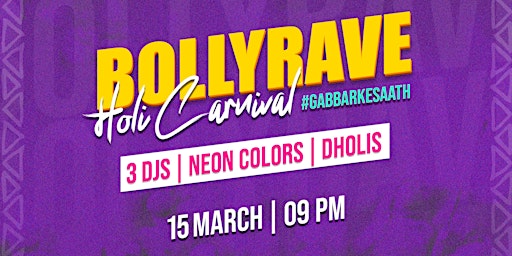 BOLLYRAVE HOLI CARNIVAL 2025 #GABBARKESAATH | Oxford Art Factory