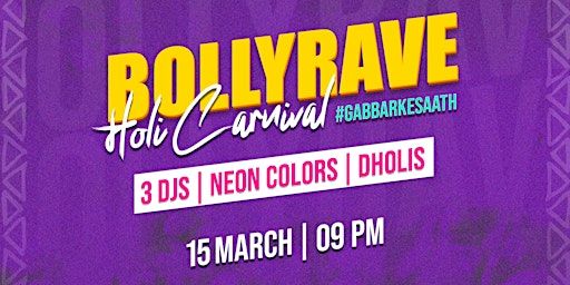 BOLLYRAVE HOLI CARNIVAL 2025 #GABBARKESAATH | Oxford Art Factory