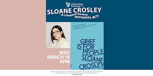 Sloane Crosley at the GDBS | The Garden District Book Shop