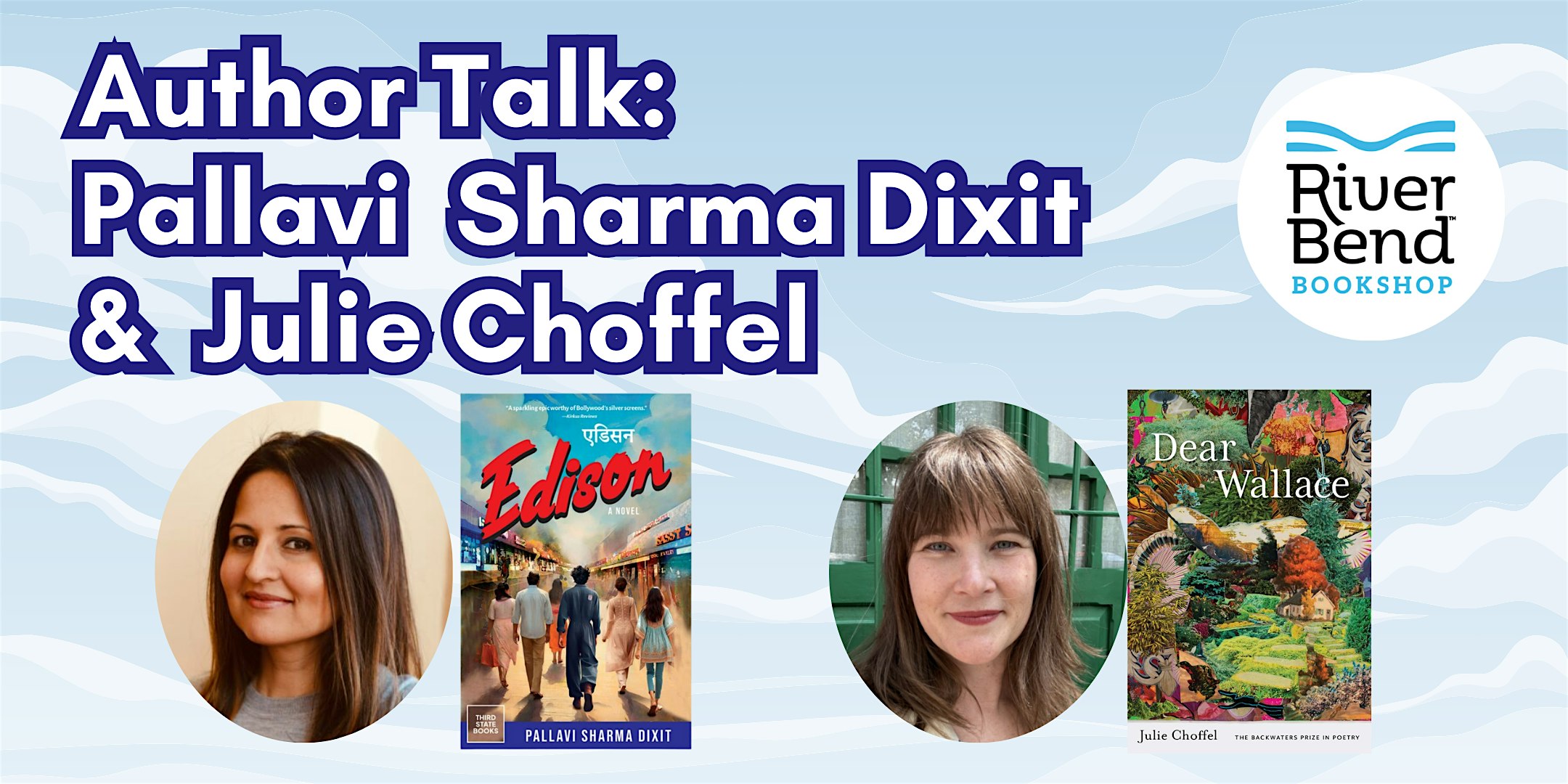 Author Talk: Julie Choffel and Pallavi Sharma Dixit | River Bend Bookshop