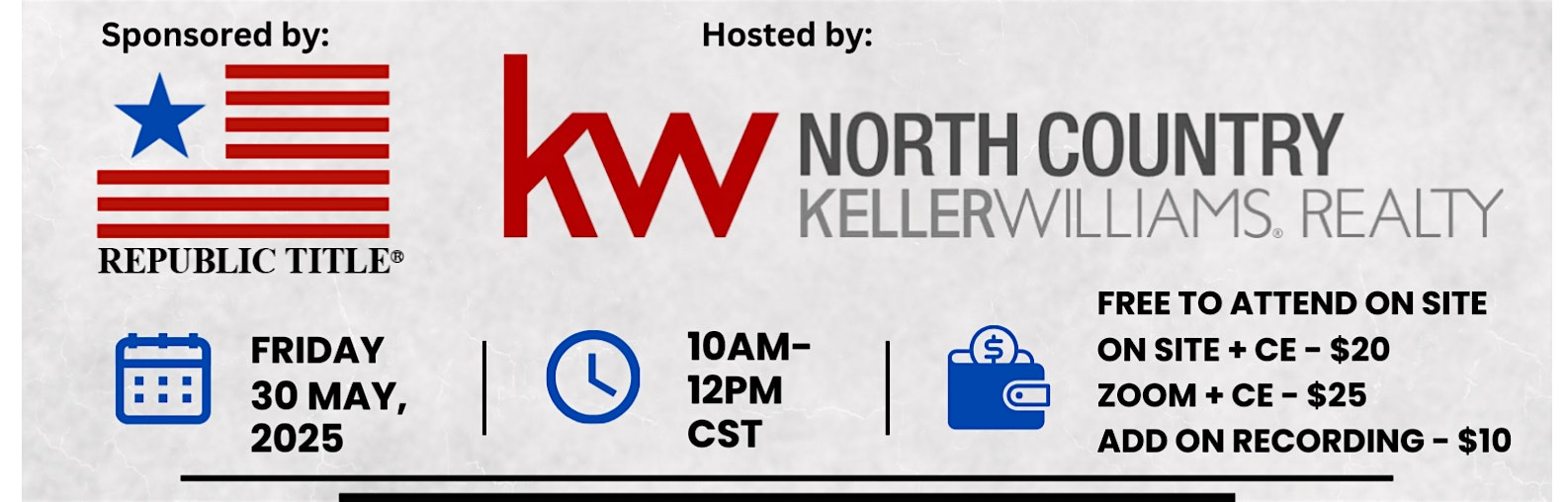 Video Marketing For Real Estate | KW Celina | Republic Title | Celina, TX | Keller Williams North Country Realty