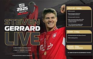 AN AUDIENCE WITH STEVEN GERRARD | Crowne Plaza Belfast by IHG
