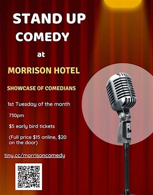 Stand-up Comedy at Morrison Hotel (Dark & DIrty jokes) | Morrison Hotel