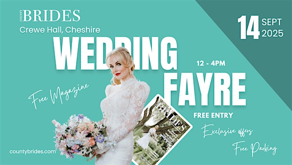 Crewe Hall Wedding Fayre Hosted by County Brides | Crewe Hall Hotel & Spa