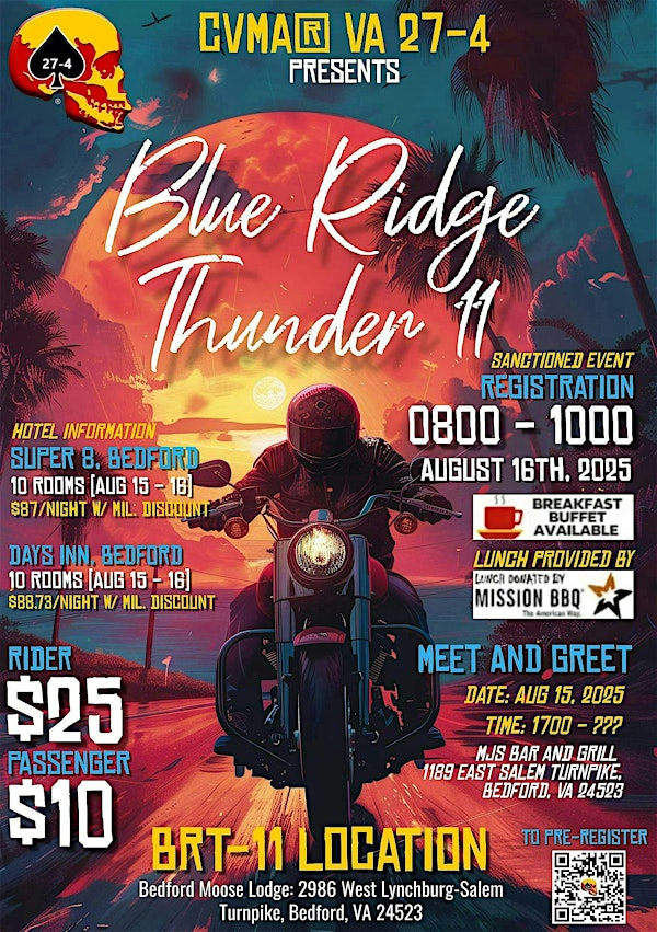 Blue Ridge Thunder 11 | Moose Lodge