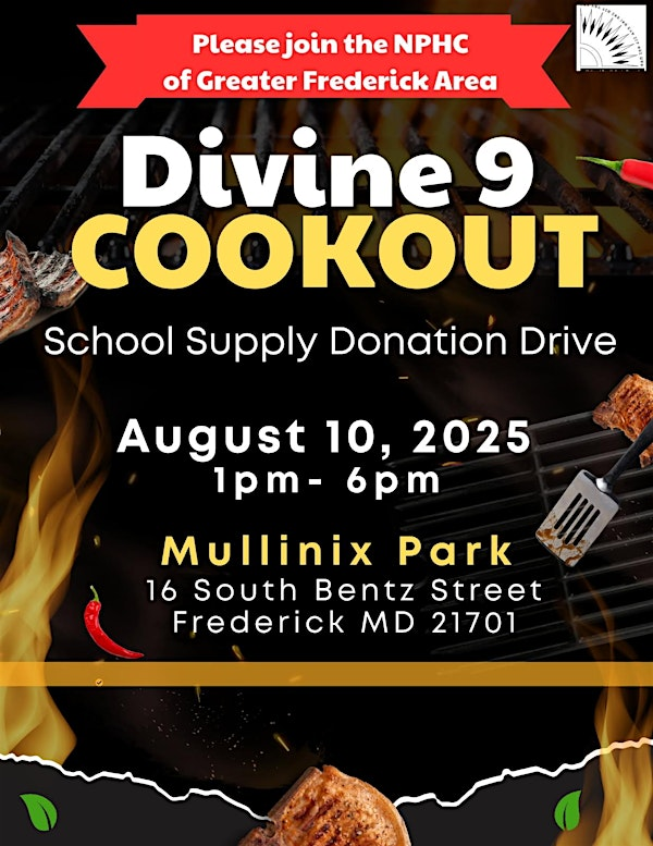 Divine Nine Cookout | 16 S Bentz St