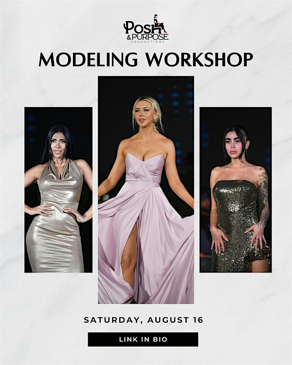 Posh and Purpose Model Workshop | Pamplemousse, South Beach