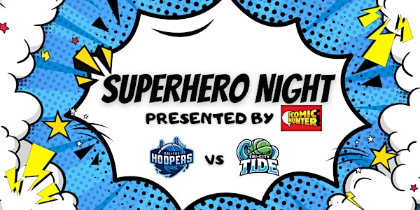 Halifax Hoopers vs. Tri-City Tide (Superhero Night) | Crandall University