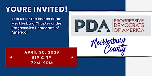 Progressive Dems of America Launch Party | Sip City Market & Bottle Shop