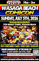 WASAGA BEACH COMICON : JULY 5TH 2026 : COMIC CON | WASAGA BEACH RECPLEX