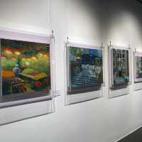 去蘭桂坊睇畫展🎨